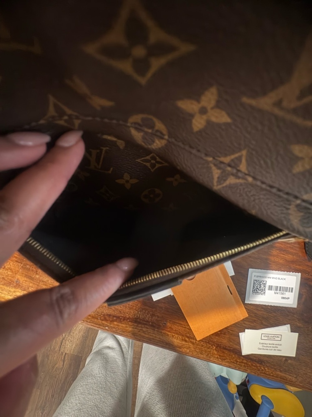 Louis Vuitton Palm Spring Mini Backpack MM - Picture 13 of 14